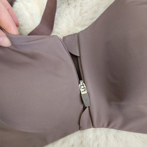 Knix Catalyst High Impact Front Zip Sports Bra Size 32C - Picture 7 of 14